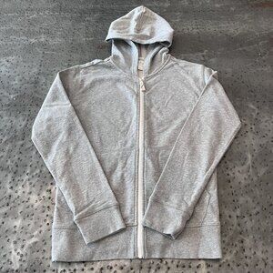 Crewcuts Boy’s Gray Long Sleeve Full Zip Hooded Jacket Size XL